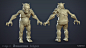 Dungeons 3 Zombie, Airborn Studios : Last year, the jolly crew of Realmforge Studios and Kalypso Media approached us to do 3D work for their Dungeons 3, i.e. producing sculpts and in-game models based on concepts provided by them. And that's what we did! 