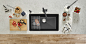 Precis U Super Single Kitchen Sink in SILGRANIT Anthracite