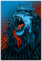crown on lion artwork - Google Search