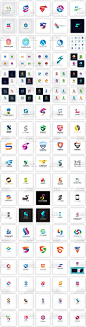 字母系列S LOGO商标设计vi素材包 ai矢量源文件淘宝店标微商标志-淘宝网