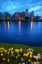 Inverness Cathedral - River Ness, Scotland Highlands