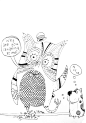 SKETCHBOOKPROJECT_Why did the owl make everyone laugh on Behance