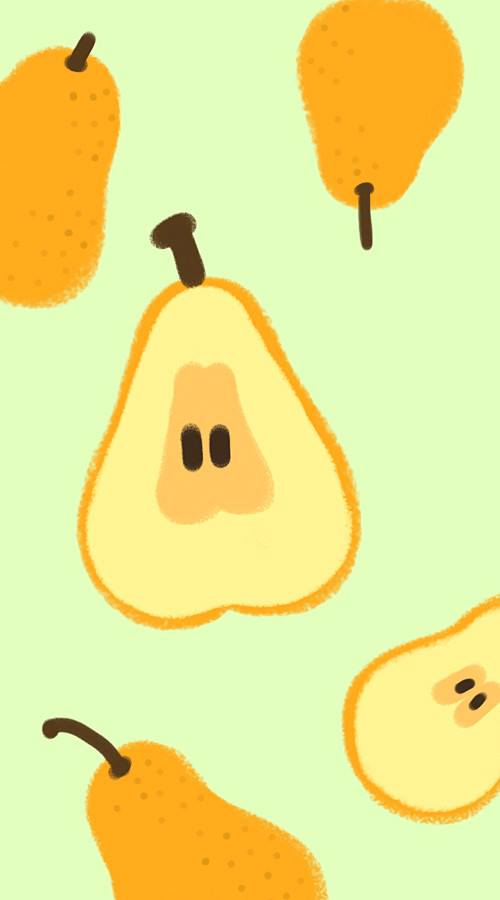 水果壁纸鸭梨