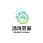 清洁服务品牌宣传LOGO科技微信头像