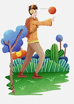 春游踏青听音乐插画图片大小2480x3507px 图片尺寸5.45 MB 来自PNG搜索网 pngss.com 免费免扣png素材下载！春游插画#卡通插画#旅游郊游#帅气的男孩#踏青插画#听音乐男孩#外出游玩#装饰图案#