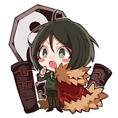 net采集军服の姬君采集到fgo11fate/grand order  巴御前  宫本武藏