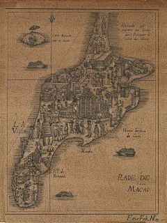 仿古中世纪风格世界地图针管笔手绘-澳门 Eric Fok Hoi Seng 霍凱盛 [50P](40).jpg.jpg