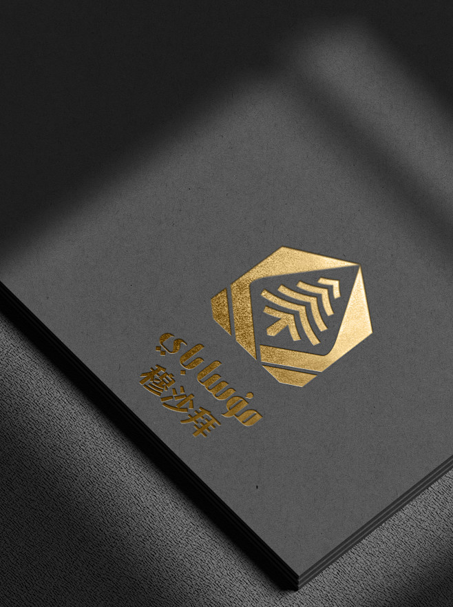 原创3D烫金logo样机 拷贝