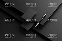 高端商务VI样机  - 源文件下载【酷图网】黑色样机,商务VI样机,VI样机,质感样机,高端样机,LOGO样机,名片样机,包装样机,办公用品样机,