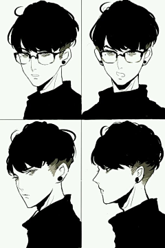 izem_珍采集到黑白