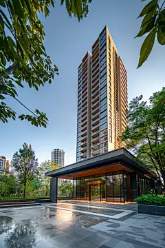 住宅小区园林景观效果图