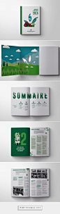 Crédit Agricole - Rapport d'activité 2015 on Behance... - a grouped images picture