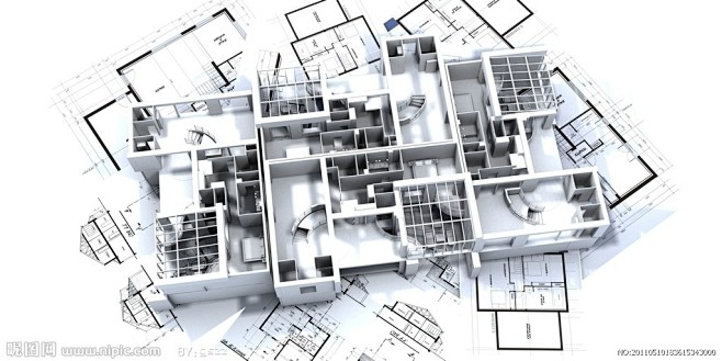 3d建筑模型图纸设计图