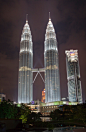 建筑结构,城市,都市风景,建筑,户外_148918527_Petronas Twin Towers KLCC._创意图片_Getty Images China
