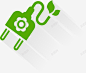 绿色插座图标 节能环保 UI图标 设计图片 免费下载 页面网页 平面电商 创意素材