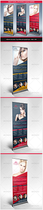 Print Templates - Beauty Center & Spa Business Roll Up Banners | GraphicRiver