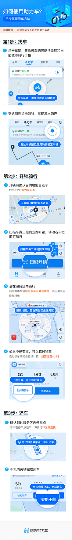 产品使用指南、步骤长图-花瓣网|陪你做生活的设计师 | 健康口袋小程序宣传图3