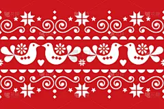 纺织品,工艺品,式样,可爱的,传统,挪威,瑞典,贺卡,数码图形