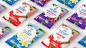 The renewed dairy brand “Happy Childhood” : The renewed dairy brand “Happy Childhood” At the request of the Kuzminki-Milk company, our team has updated the visual image of the Happy Childhood brand of dairy products. The “H…