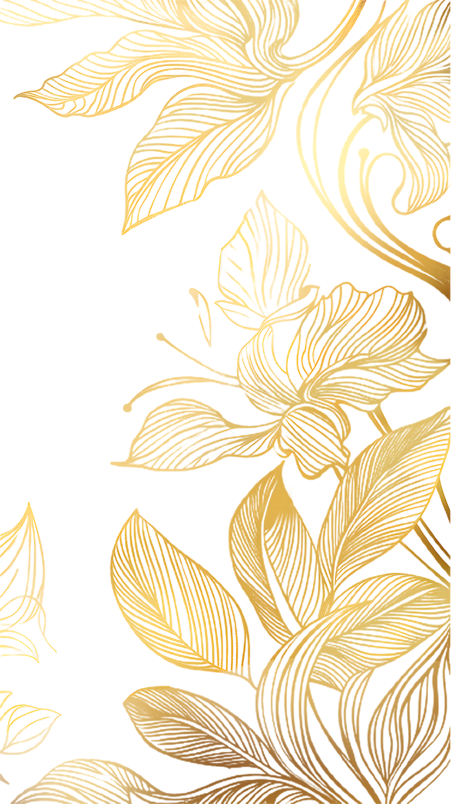 花瓣素材_纹理通用烫金花纹花卉元素素材_...