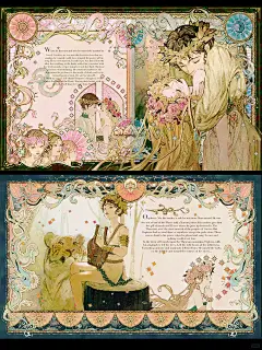 好华丽的一套神话故事插画 - 小红书