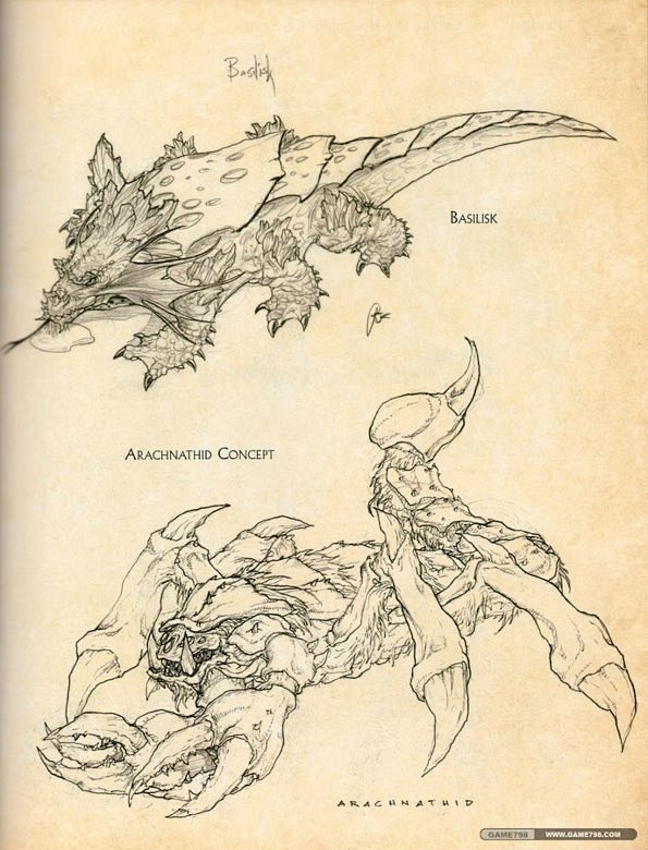 魔兽世界原画设定