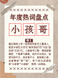 2024十大流行语发布年度盘点热词娱乐小红书封面配图