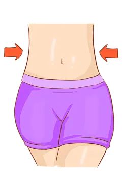 减肥瘦身美容整形塑形美女模特