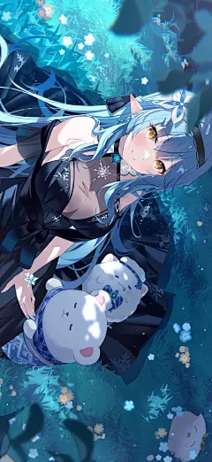 黒炎紳士   二次元少女   
动漫壁纸   ❄️雪花菈米