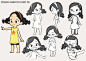 Gurihiru — Here are some of the early character concept... : Here are some of the early character concept development we did for MARZA ANIMATION PLANET Short film.