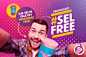 Promoção #SelFree on Behance