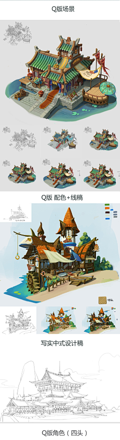 魔人xds采集到Q版中国风