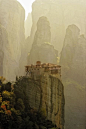 Meteora Monastery, Greece #采集大赛#