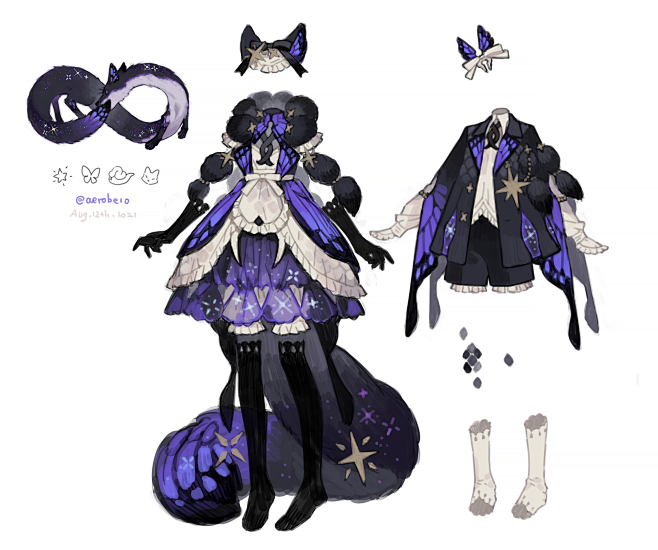 阿羊今年做的衣服-ElfArtWorld