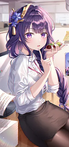 Aibek  二次元少女
动漫壁纸  原神  雷电将军