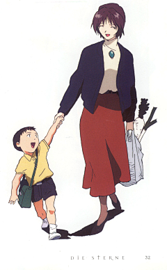 提线网采集到EVA貞本義行画集 Die.Sterne