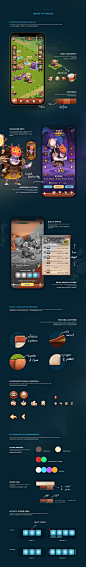 Digital Art  game Game Art game design  game ui Game UX mobile game PS UI/UX unity