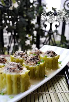 如何做苦瓜酿的做法（夏季佳肴）