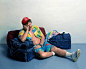 超级写实主义：美国  杜安·汉森   Duane Hanson, Traveller