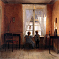 丹麦画家Peter Vilhelm Ilsted ｜安静的时光