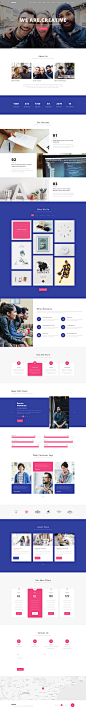 NRGika - Material Design Agency Template