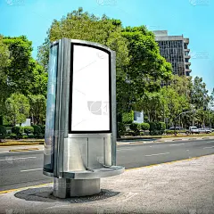空白的广告牌