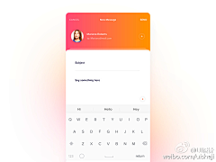 我差點笑出生采集到移动端 UI