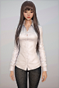 Long Hair, Shin JeongHo : This is my test for new character modeling.
Thank you!  Good luck to you!!