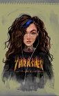 Thrasher girl, Kaloyan Stoyanov : Thrasher girl by Kaloyan Stoyanov on ArtStation.