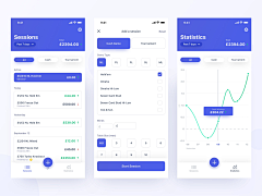 黑发饰采集到APP web-金融APP Financial App