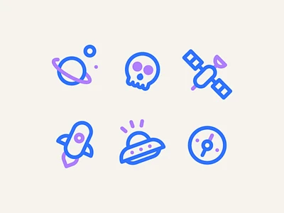 Random Icons-花瓣网