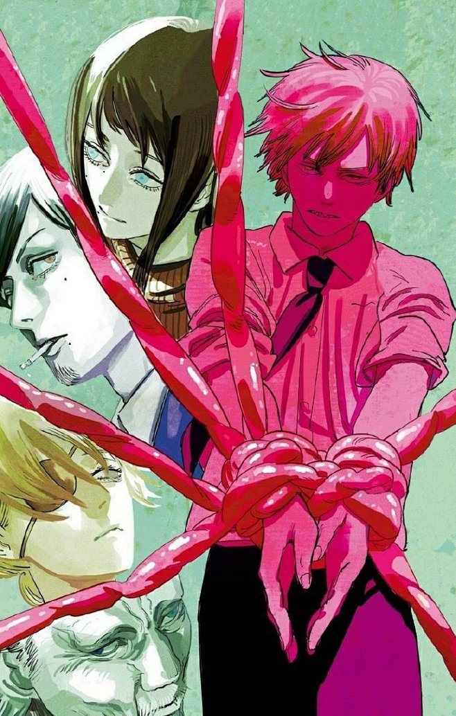 电锯人 单行本封面 去字版