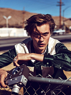 clalamomo采集到Lucky Blue Smith（拉奇·布鲁·史密斯）