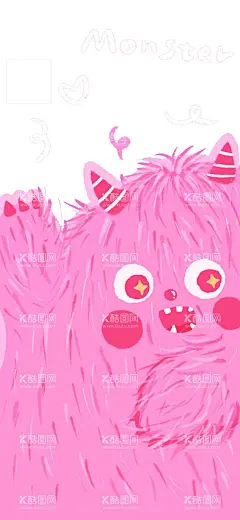 小怪兽  - 源文件下载【酷图网】水果,星空,星球,猫,文字,卡通,镜子图案,入油,樱花,兔子,包装纸,小熊,镜子,梳子,指甲钳,指甲刀,卡通设计,卡通动物,卡通本子,卡通文具,书签,卡贴,本子设计,笔袋设计,卡片,封面,本子模板,卡通模板,卡通小动物,卡通熊,广告设计,设计,书法本子,包装设计,中性本,本子,清新封面,本子封面,